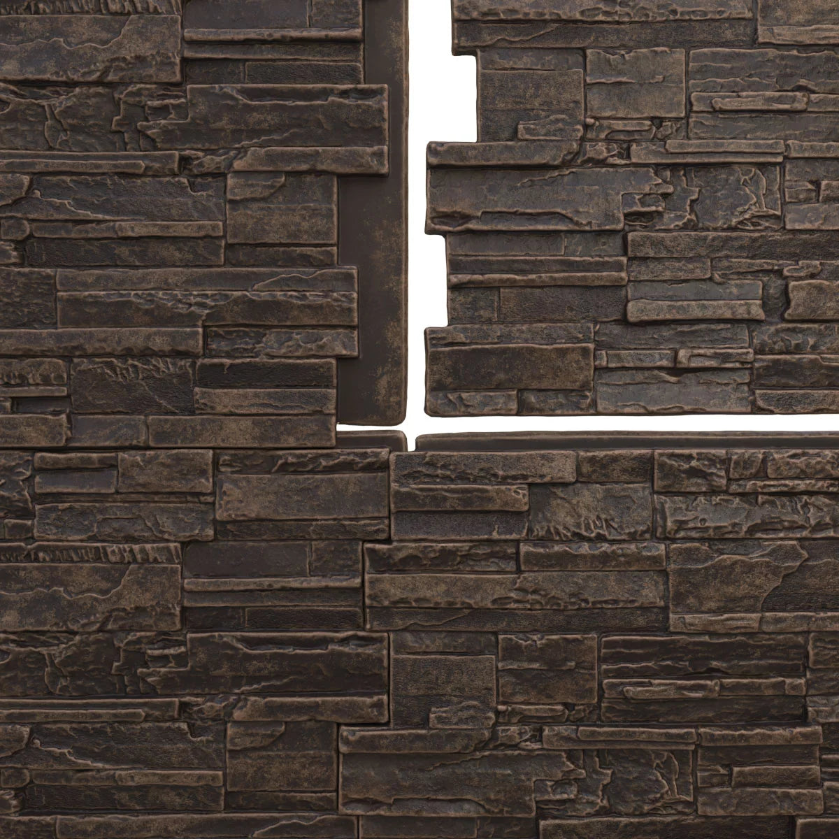 Faux Stone Siding Panel V365151