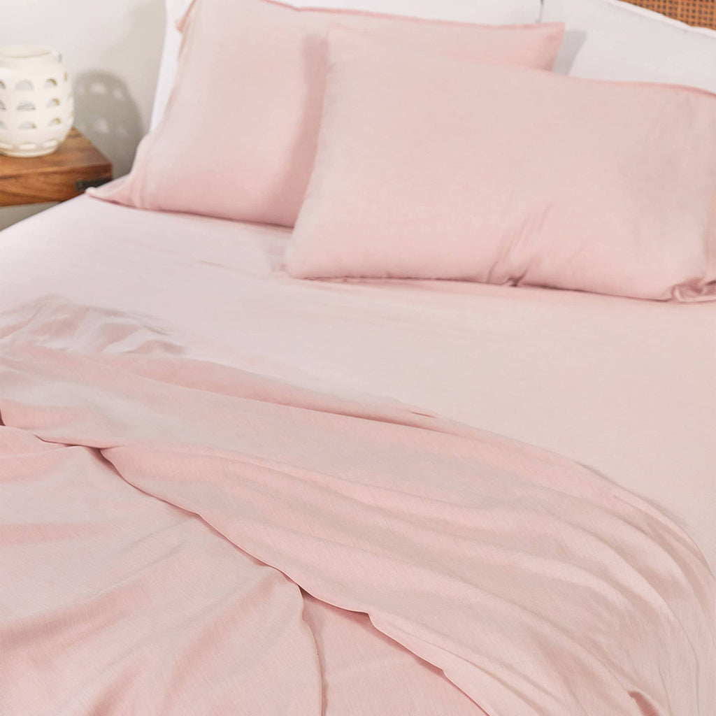 Blush 4-Piece Eucalyptus Sheet Set D145897