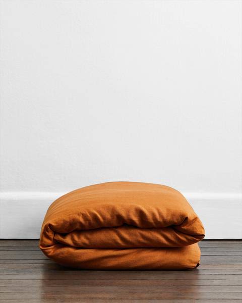 Twin/Twin XL 100% Flax Linen Duvet Cover G769