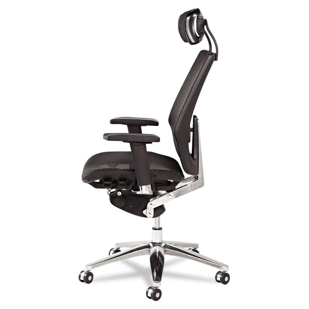Black Ergonomic Multifunction Mesh Chair W9226