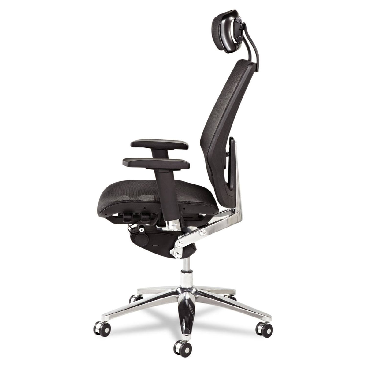Black Ergonomic Multifunction Mesh Chair W9226