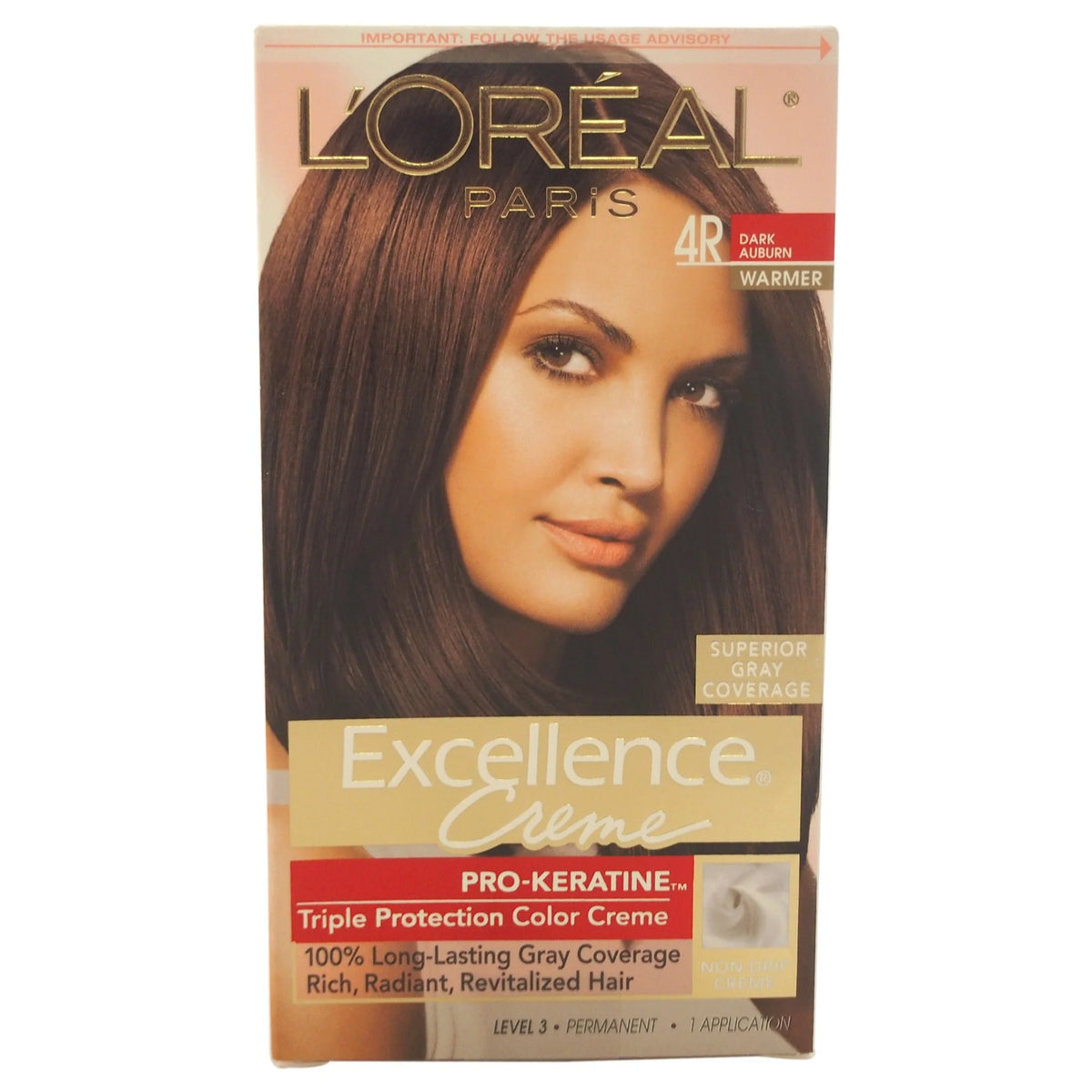 Permanent Hair Color 4B Burgundy Y382631