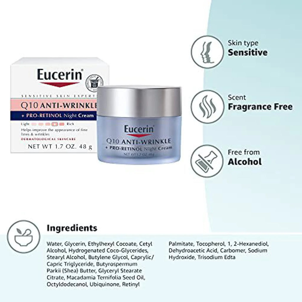Anti-Wrinkle Night Cream 1.7 Oz Jar R108596