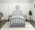 Twin Metal Bed Frame with Headboard and Footboard M90668