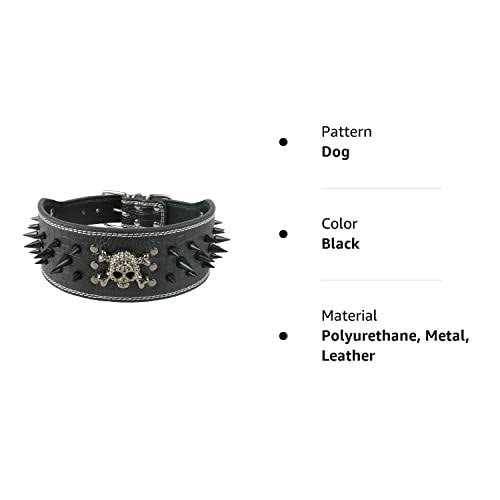 3 Inch Spiked Studded Leather Dog Collar C47500
