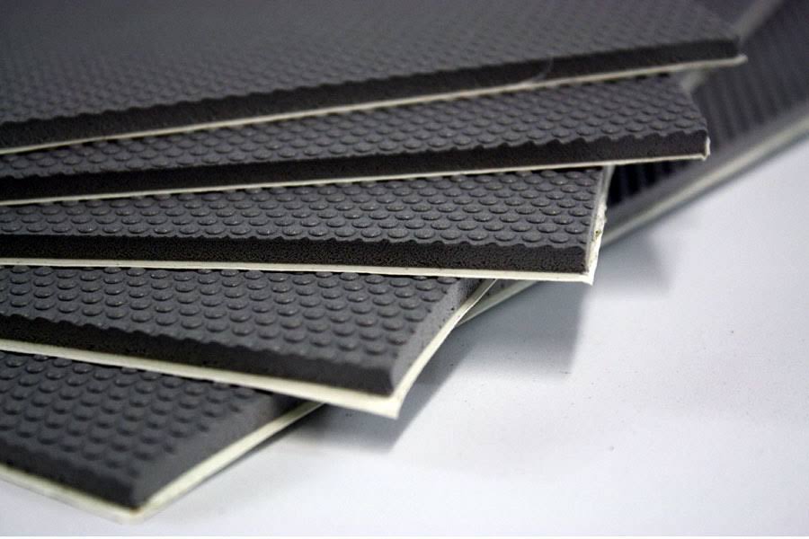 Large Sheet 5mm 39x22 x 77x22 Midnight Black A7766