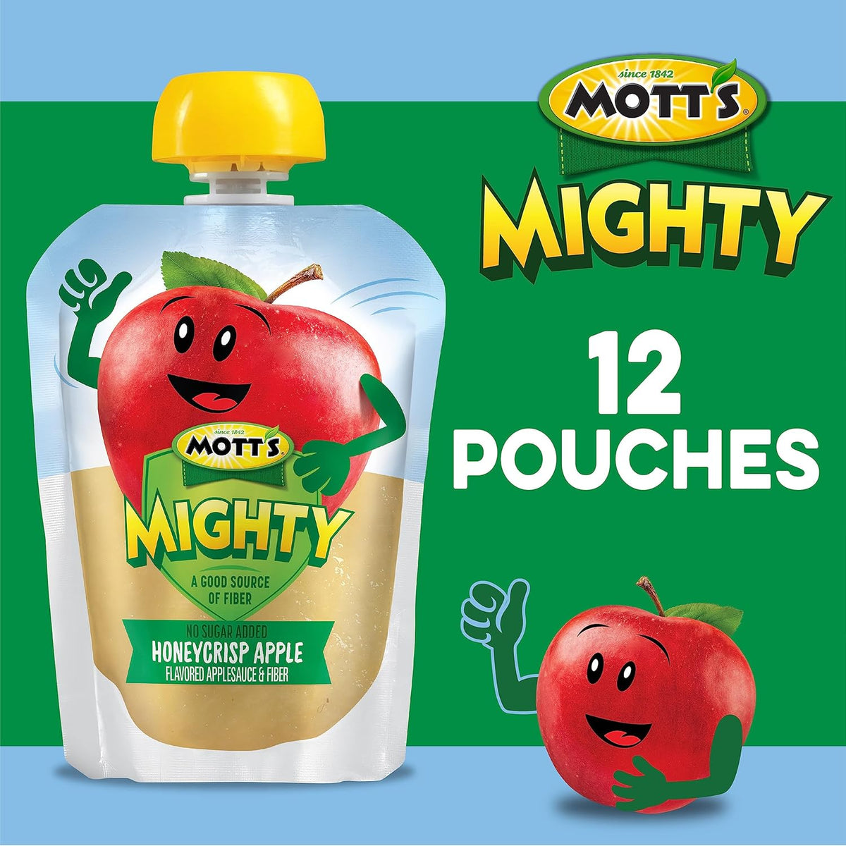 12 Pack 3.2 Oz Honeycrisp Apple Applesauce Pouches L262635