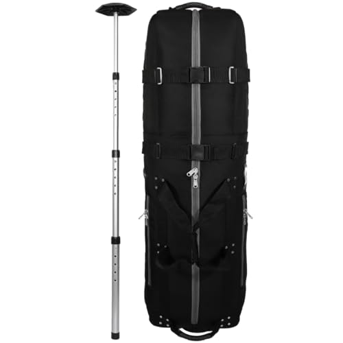Padded Golf Club Travel Cover with Wheels Q159821