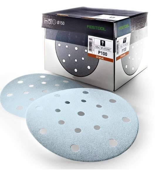 P500 Grit Granat Abrasives Pack of 100 C12589