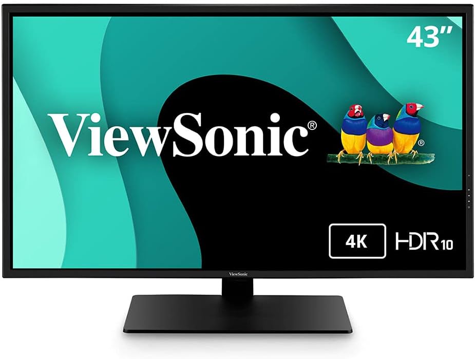 43 Inch Ultra HD 4K Monitor with HDR10 R3822