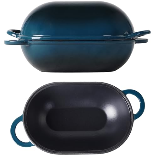 Pre-Seasoned Cast Iron Bread Pan with Lid J930825