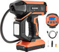 Portable Handheld Cordless Tire Inflator Air Pump with Rechargeable Battery M450463