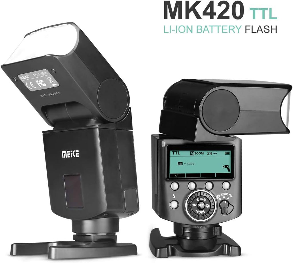 Camera Flash Speedlite with LCD Display for Fujifilm X Mount Cameras K821