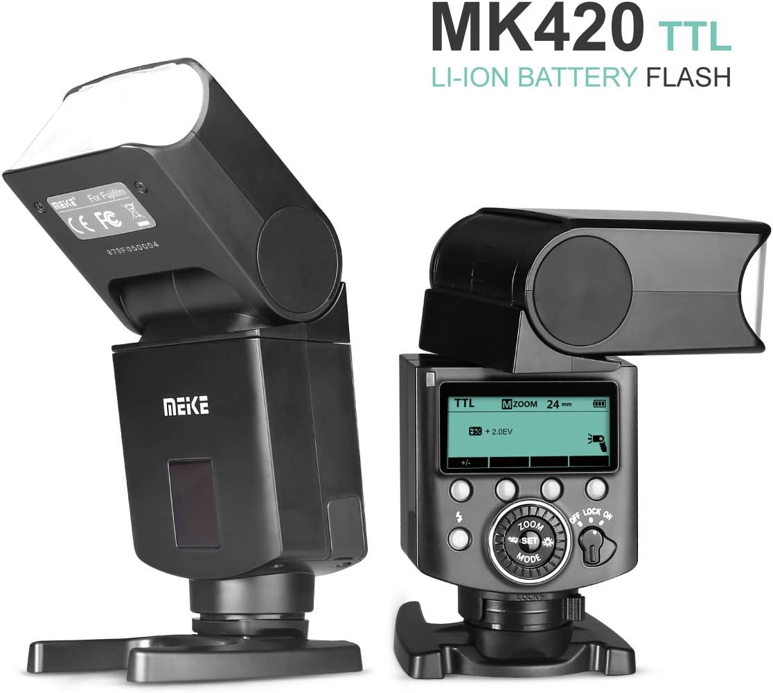 Camera Flash Speedlite with LCD Display for Fujifilm X Mount Cameras K821