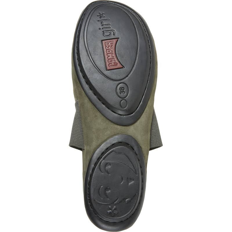 Green Nubuck Mary Jane Shoes H190945
