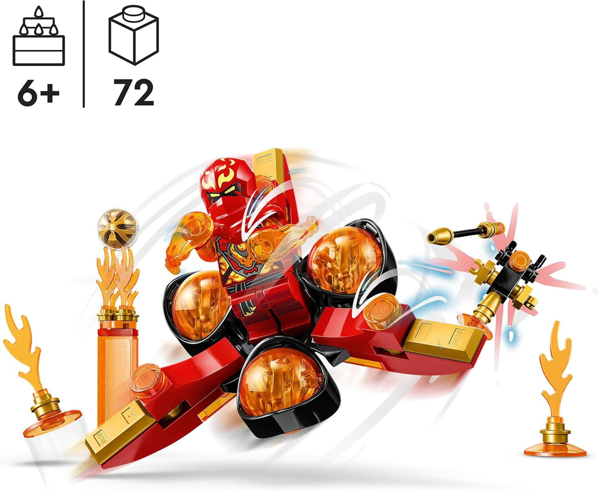 Red Ninja Toy Building Set with Kai Minifigure W27494