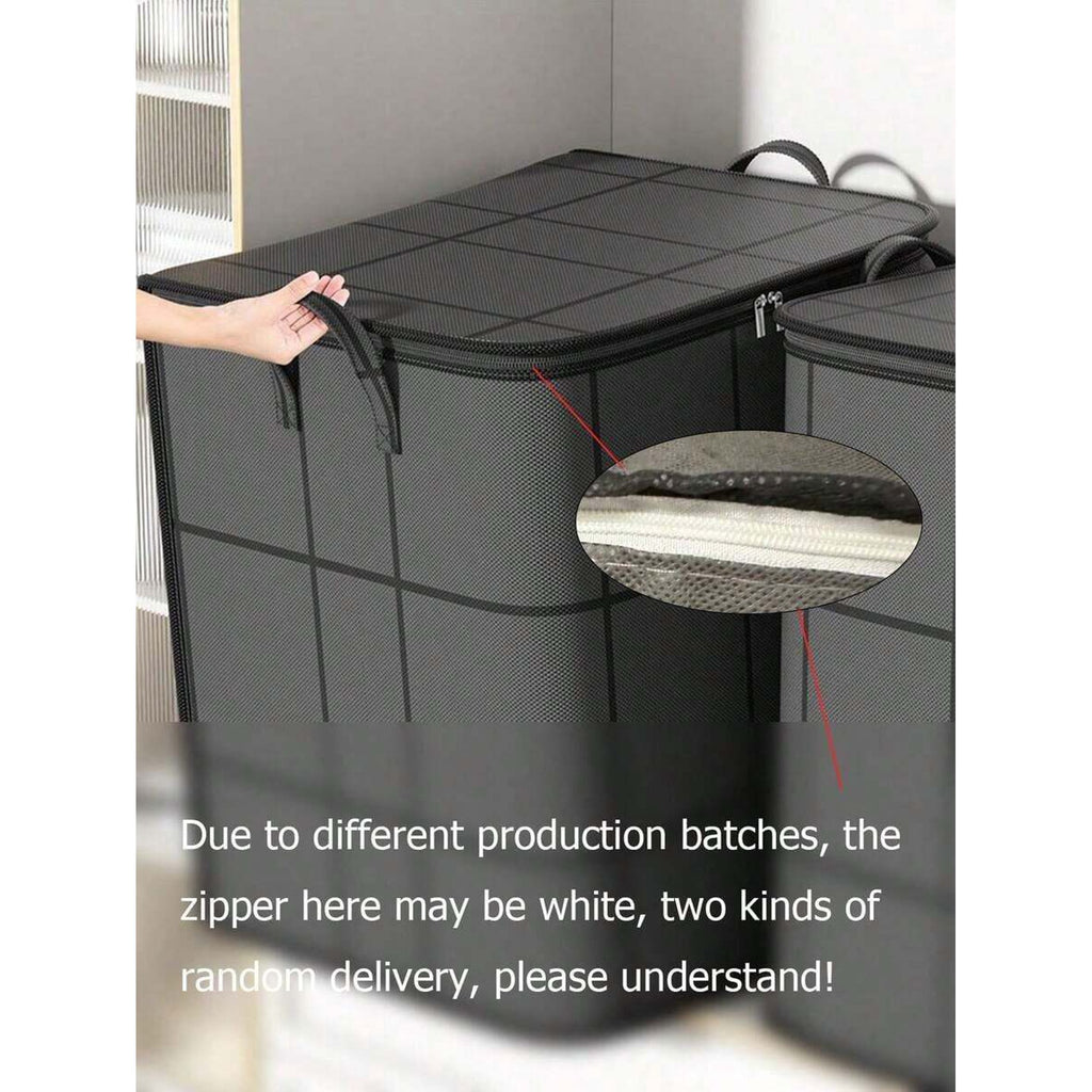 Black Thickened Foldable Storage Bag Y95096