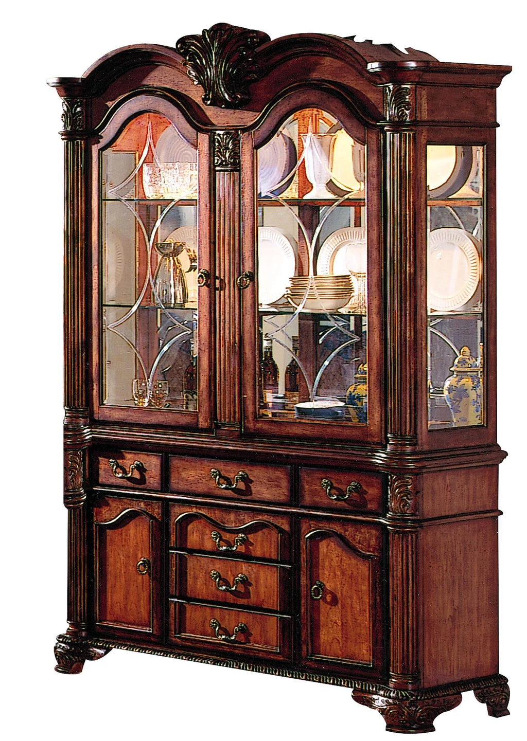 Cherry Hutch & Buffet G376