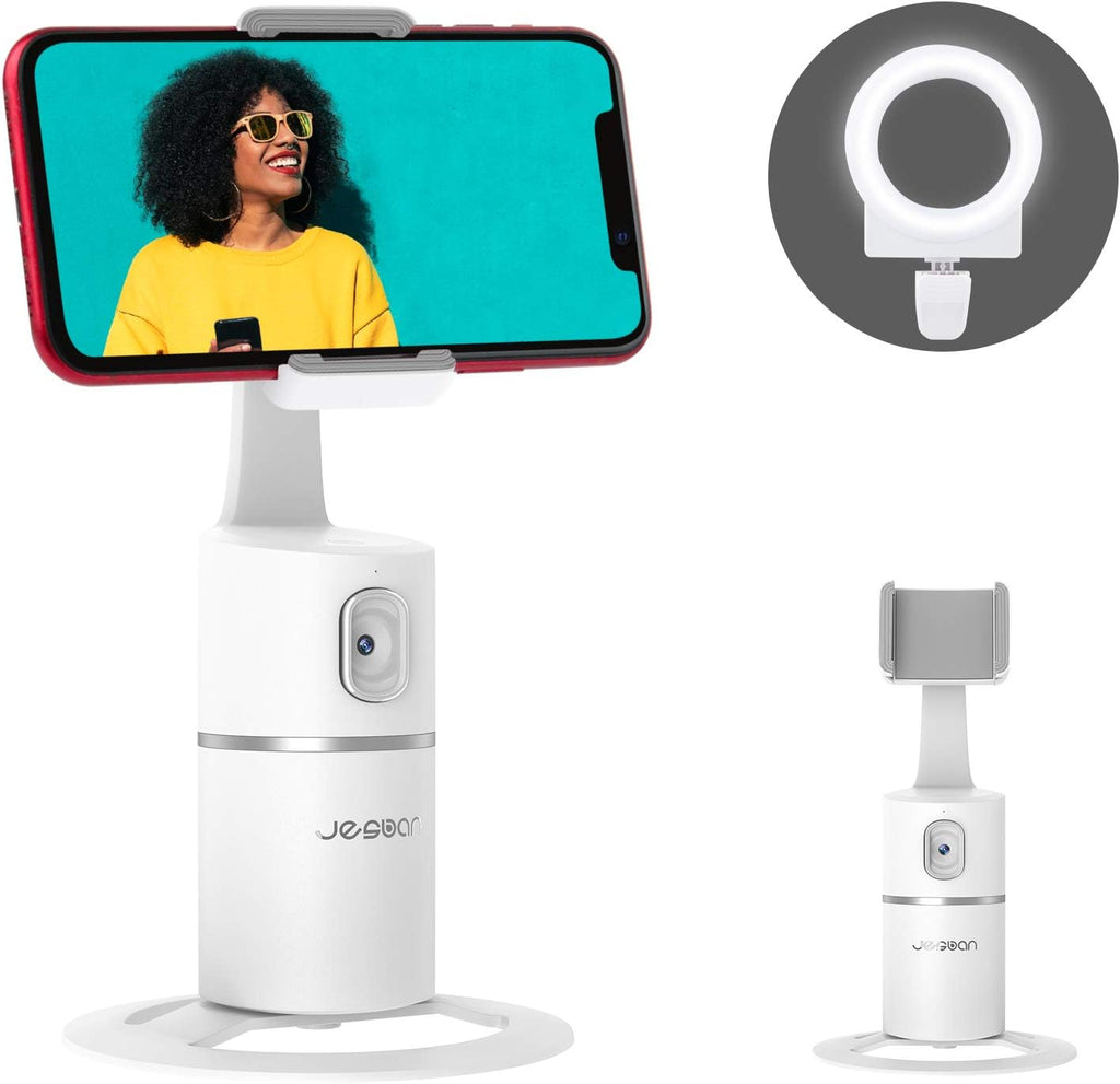 360° Rotation Phone Camera Mount with Selfie Ring Light D426427