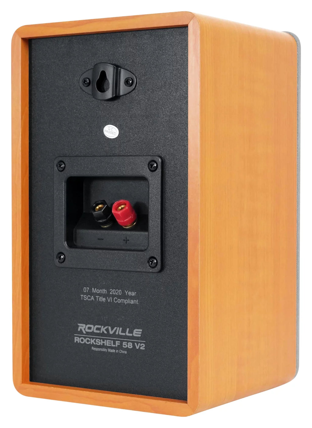 Receiver with 2 Bookshelf Speakers, Stands, and Speaker Wire B368869