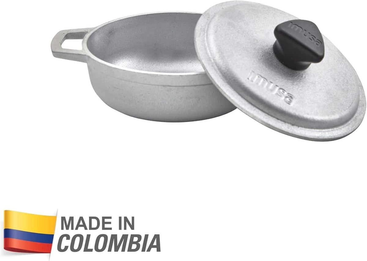 0.5Qt Mini Cast Aluminum Caldero Set with Lid Q377612