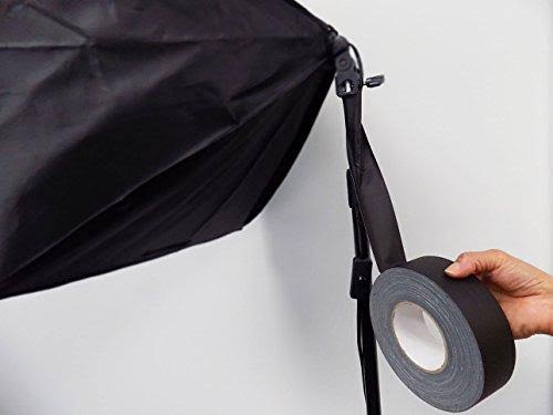 Green Low Gloss Gaffer Tape 2 in. x 60 Yards Pack of 24 D669954