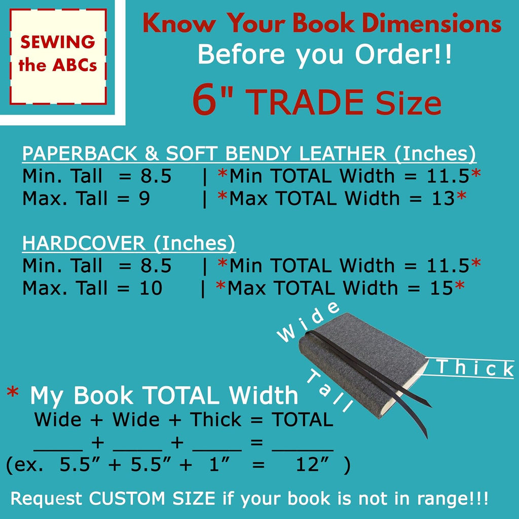 6x9 Purple Fabric Stretch Book Cover L92576