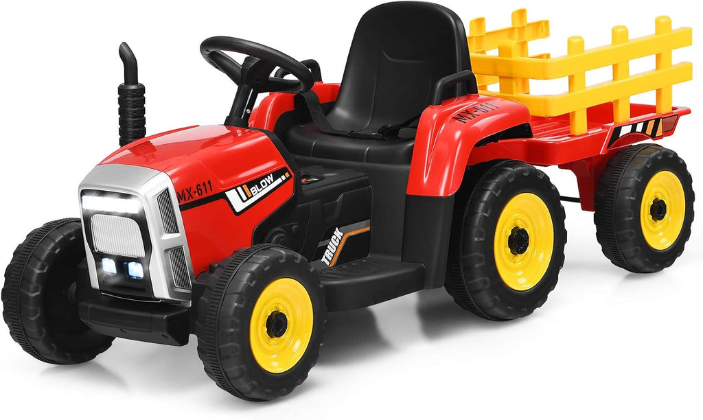 12V Battery Powered Ride on Tractor with Trailer G227