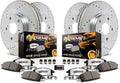 Front and Rear Carbon Fiber Ceramic Brake Kit T295670
