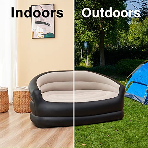 Inflatable Air Sofa for Camping, Double Size Y73860