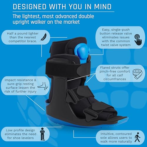 Short Large Pneumatic Walking Boot R824