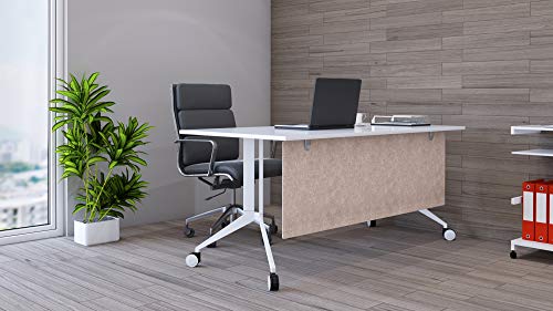 Acoustic Sound Absorbing Panel, 24" X 60", Stone U6864