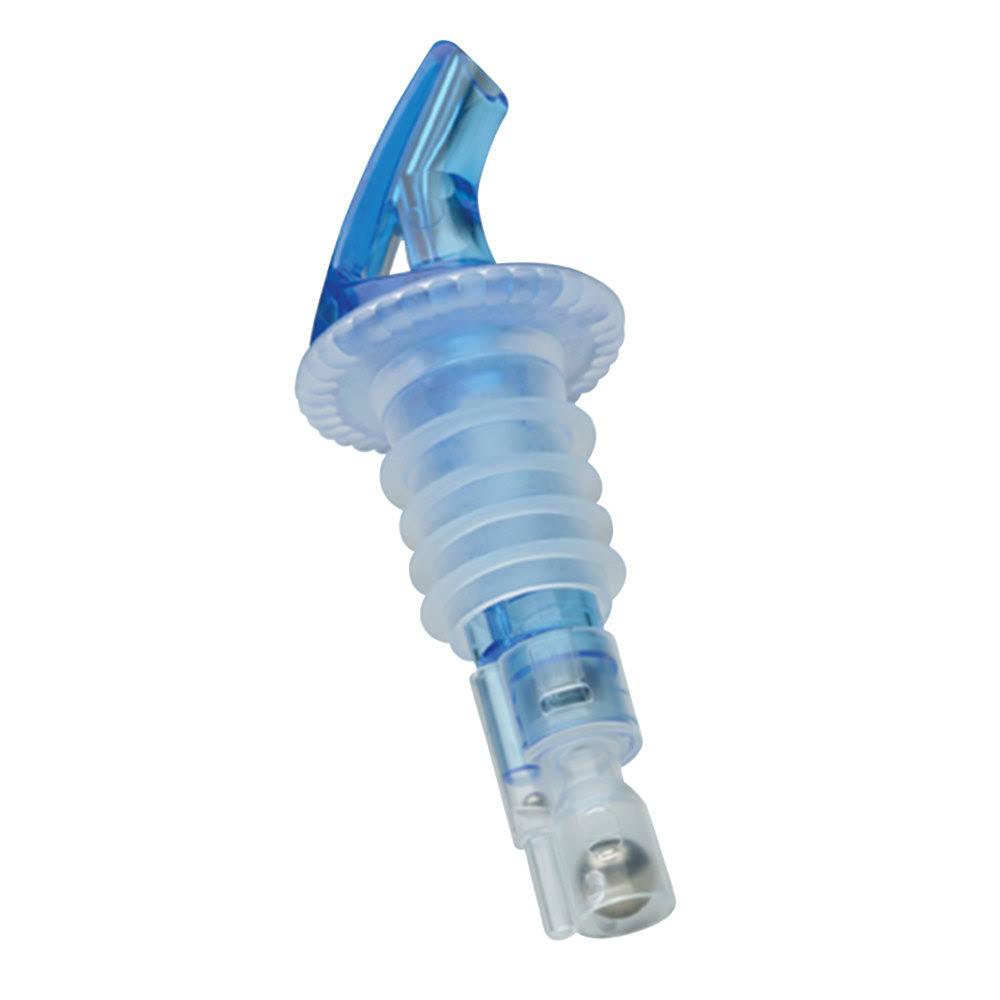 1.5 oz. Ocean Blue Measured Liquor Pourer - 12/Pack D782