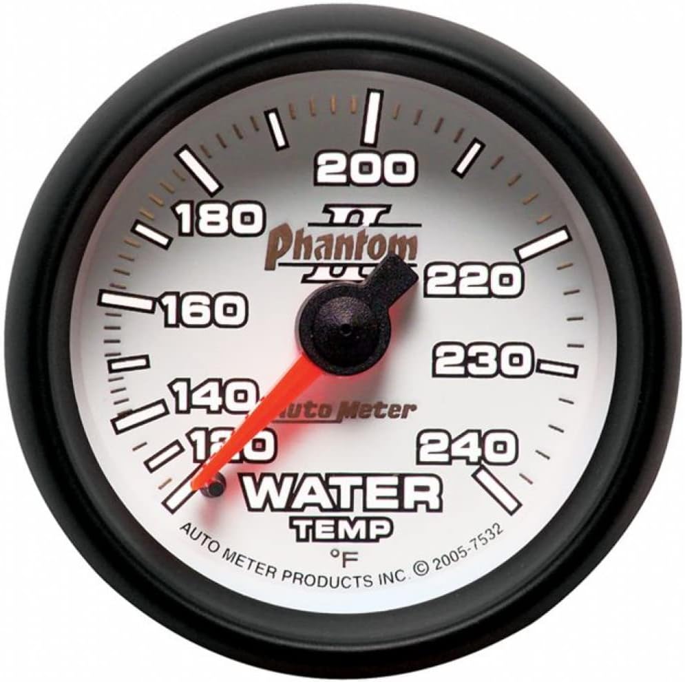 Water Temp Gauge 2-1/16in 120-240 Degree F Mechanical L99408