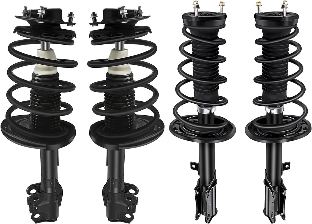 Complete Struts Spring Assembly Front & Rear Shock Set of 4 T210484