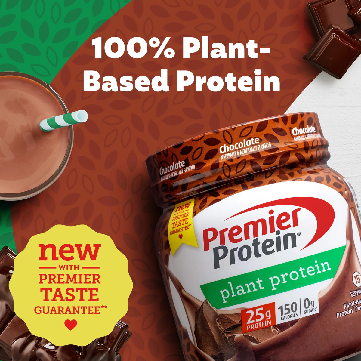 Vanilla Plant Protein Powder, 15 Servings G753183