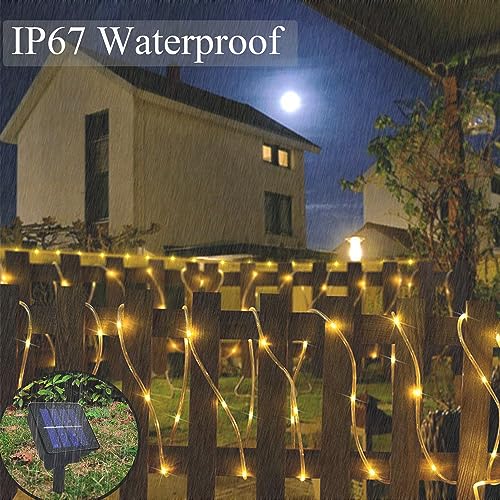 39FT 100LED Outdoor String Lights Clear PVC Tube Fairy Lights Q71737