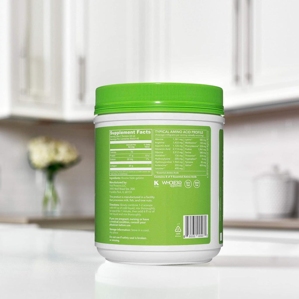 Beef Gelatin Powder, Non-GMO, Gluten & Dairy Free - 32 oz N4396