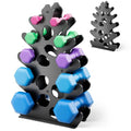 Compact A-Frame Weight Rack with Rubber Covers O832