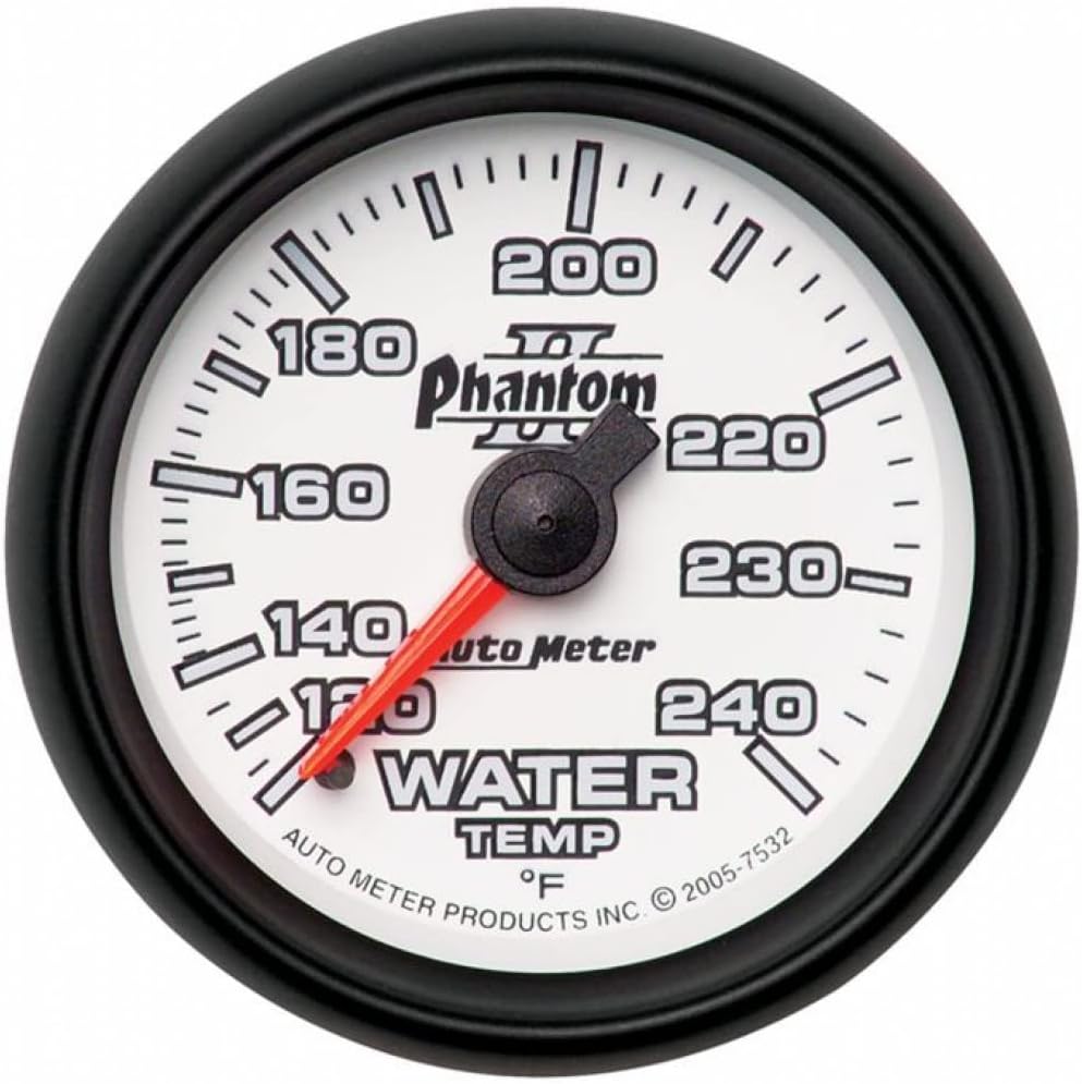Water Temp Gauge 2-1/16in 120-240 Degree F Mechanical L99408