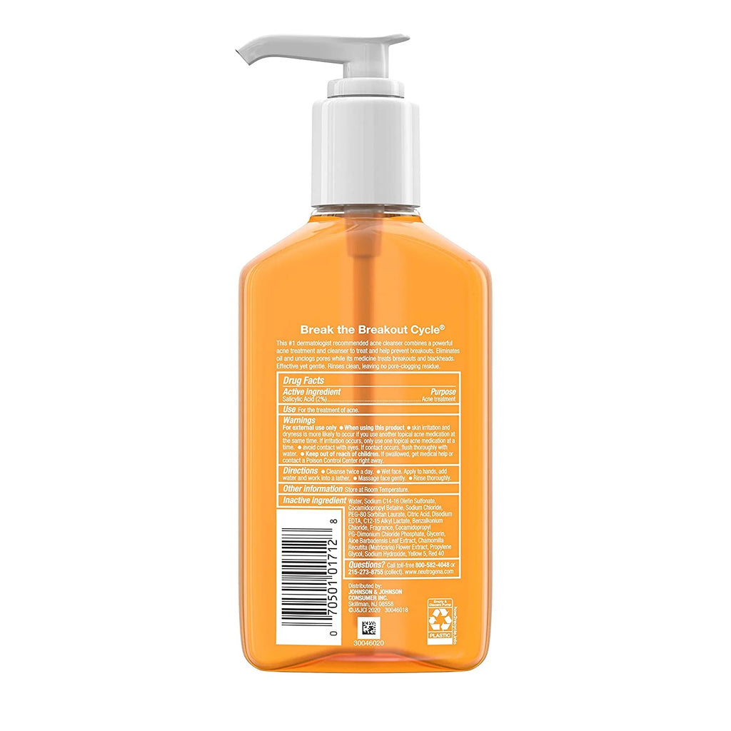 9.10 oz Oil-Free Acne Wash (Pack of 2) N719199