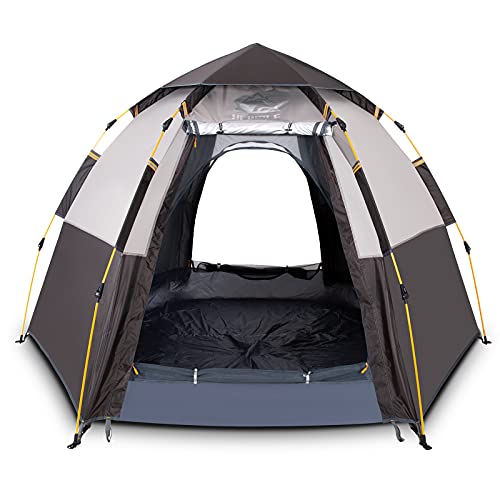 Waterproof Instant Camping Tent, 2/3/4 Person Double Layer Dome Tent K733