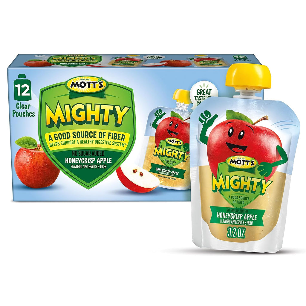 12 Pack 3.2 Oz Honeycrisp Apple Applesauce Pouches L262635