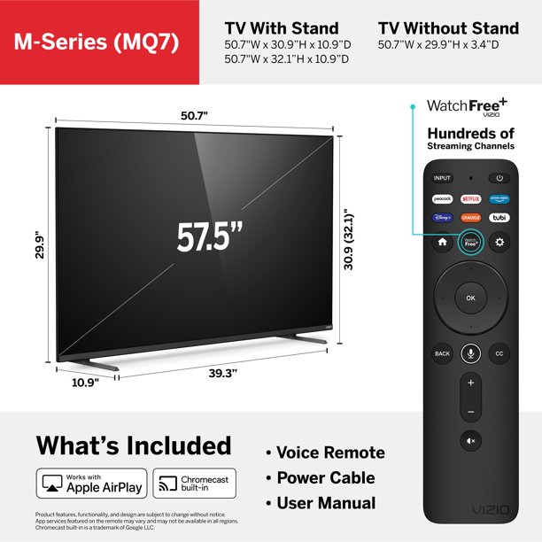 58 Class 4K UHD LED Smart TV V946694
