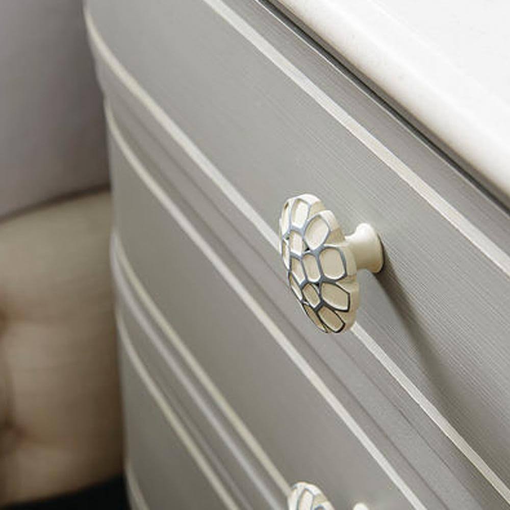 Gray Four Drawer Nightstand O816954