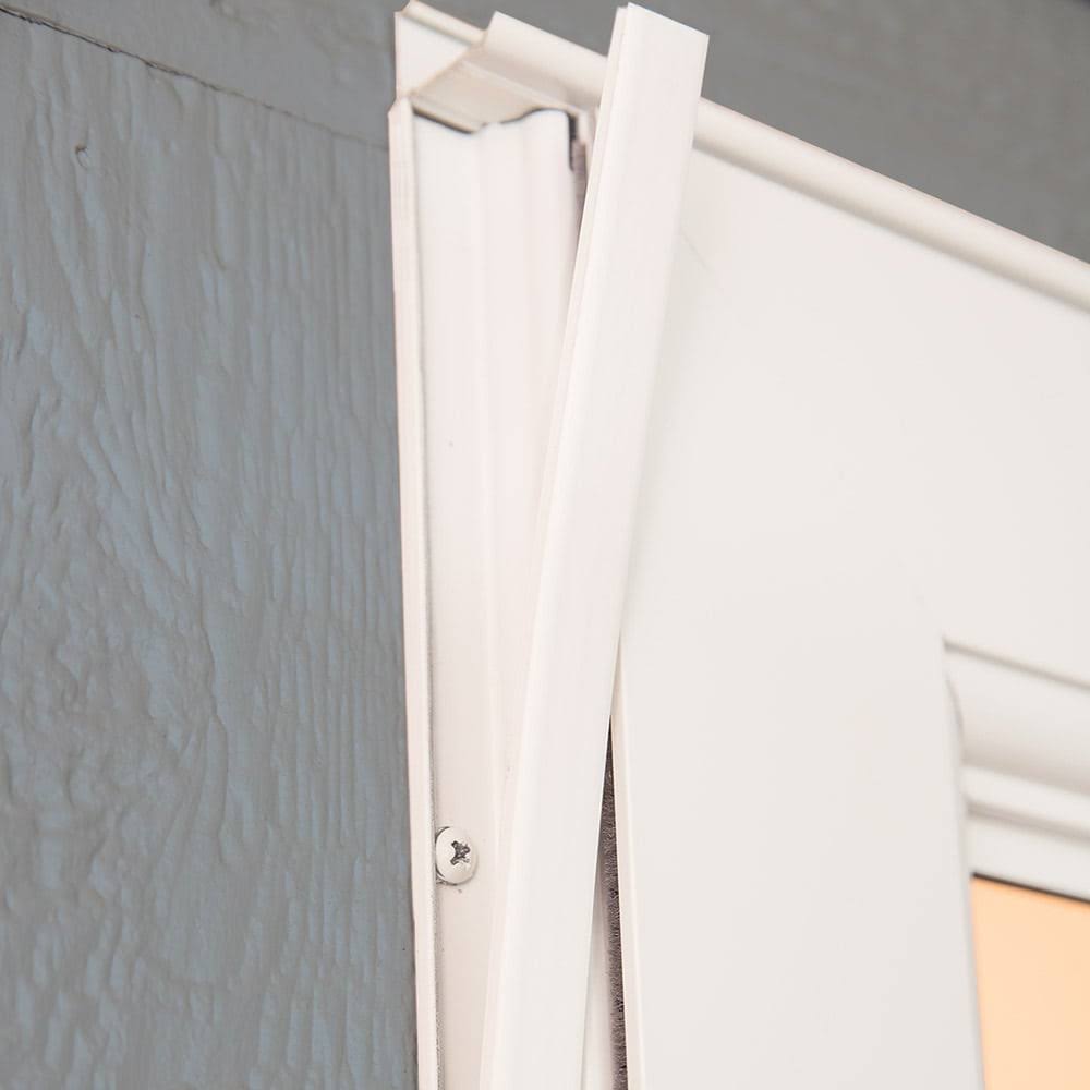 White Full-view Aluminum Storm Door X8437