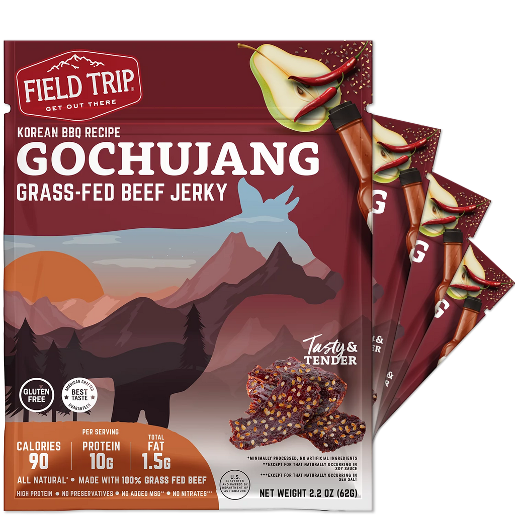 Beef Jerky Gochujang Korea Style BBQ 2.2oz 4pk C502