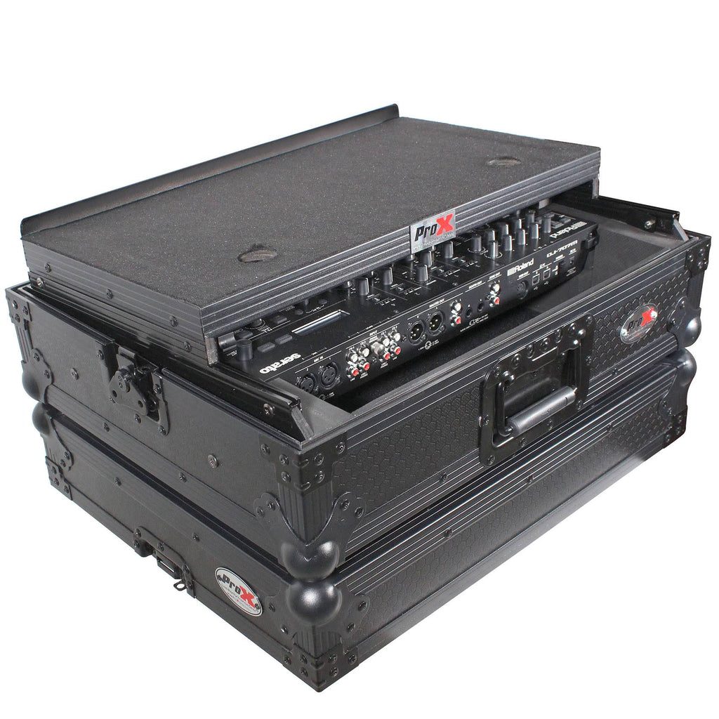 Black Flight Case for Roland DJ-707M W471