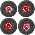 4pcs 2.2-inch Metal Hex Wheel Hub for 1:10 Racing Car (Silver) S863149
