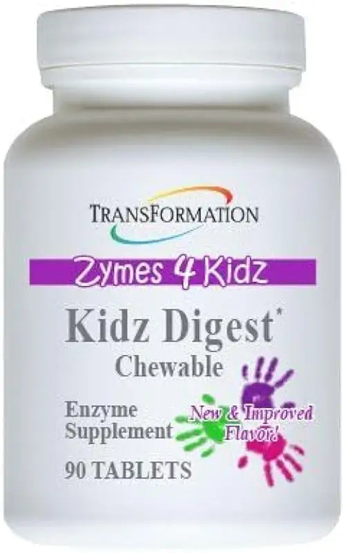 Chewable Digestive Enzyme Supplement 90 Tablets Q4389